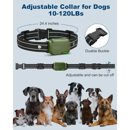 Dog Shock Collar with Remote, 3300FT Range, Waterproof