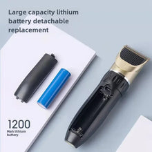 Rechargeable low-noise pet grooming clipper for dogs & cats