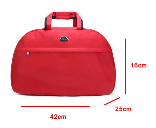 Hot Sale PU Leather Women Travel Duffel Bag for Men Large Capacity Waterproof Travel Bag Design Zipper Multifunction Luggage Bag