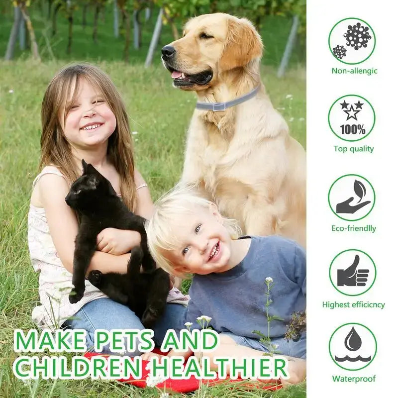 Pet Cat Dog Flea Tick Collar Adjustable Pet Anti-Mosquito Collar Pes't Control Anti-mosquito Outdoor WalkingEssential Pet Supply