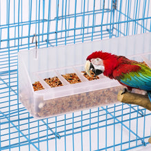 鴿子餵食器可拆卸 6 槽懸掛式雞飼料槽水槽適用於鴿子鸚鵡雛鳥鵪鶉鴨鳥家禽 1 件