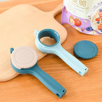 Multi-functional Sealing Clip Pet Food Closure Clip Food Bag Sealing Clip Large Diameter Outlet Sealer Snack Powder Preservation