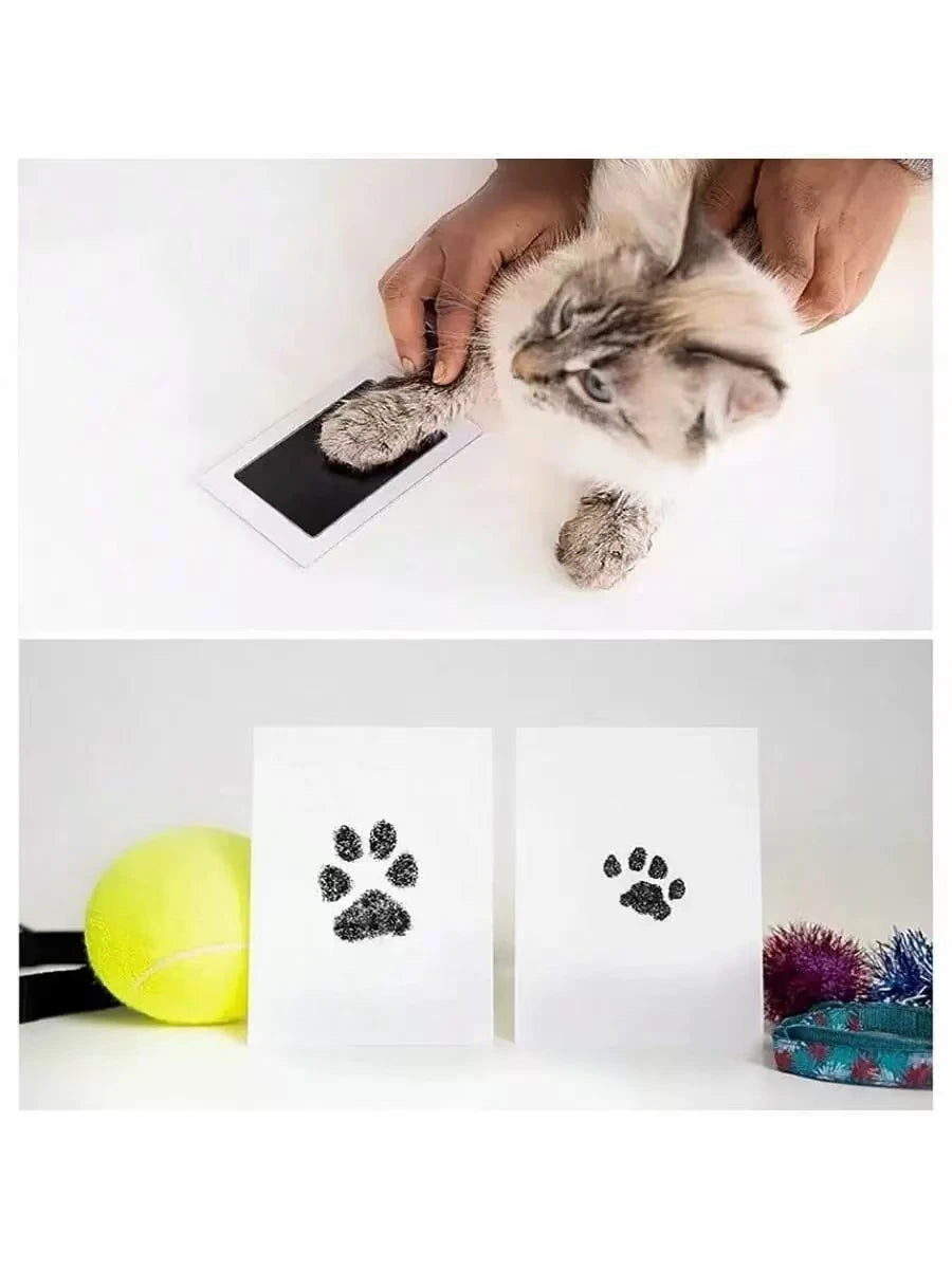 Baby Handprint Footprints Ink Pads Safe Non-toxic No-Touch Skin Inkless Inkpad Kits Pet Cat Dog Paw Prints Souvenirs Gifts