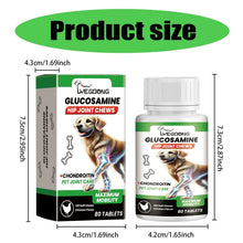 Joint Supplements Tablets for Dogs 80Pack Activity Reduce Hip Care Support drop ship