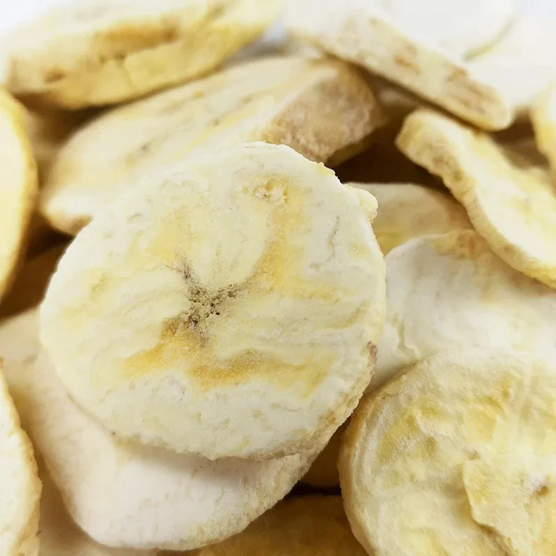 Pet Freeze Dried Banana Slice 60g Rabbit Totoro Guinea Pig Hamster Snack Dried Banana Vitamin Supplement