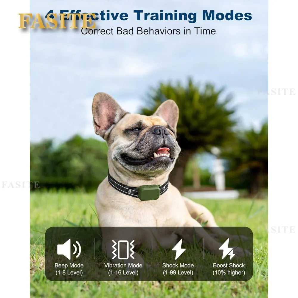 Dog Shock Collar with Remote, 3300FT Range, Waterproof
