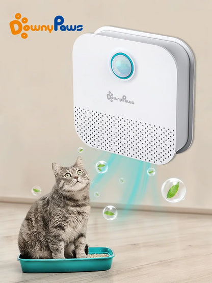 DownyPaws 4000mAh Cat Litter Odor Purifier & Deodorizer