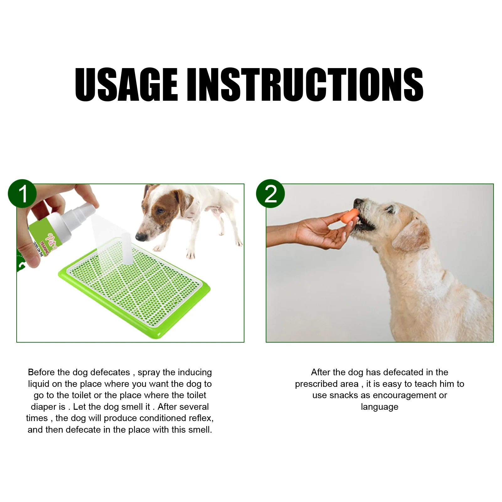 Pet Toilet Training Spray Inducer Dog Poops Cat Pee Positioning Defecation Puppy Stool Location Indoor Pet Potty Training Spray