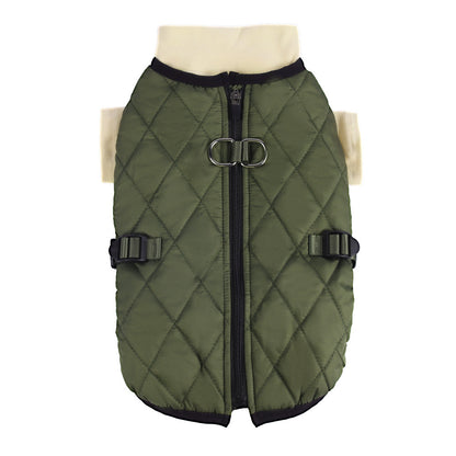Winter Dog Clothes Warm Two-piece Suit