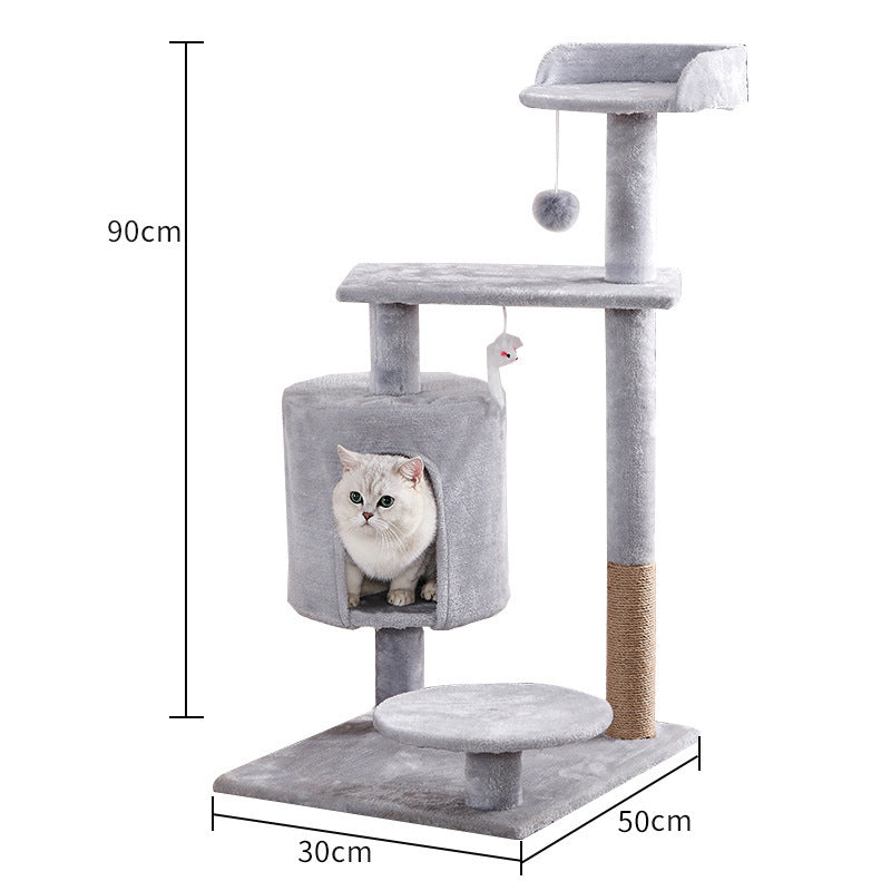 Cat Nest Cat Scratch Board Cat Tree Cat Climbing Frame Pet Supplies