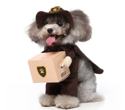 角色扮演寵物用品站立裝搞笑狗狗服裝直立裝萬聖節聖誕節裝扮寵物服裝