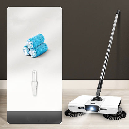 Hand Push Sweeper Broom Wiper, Mopping