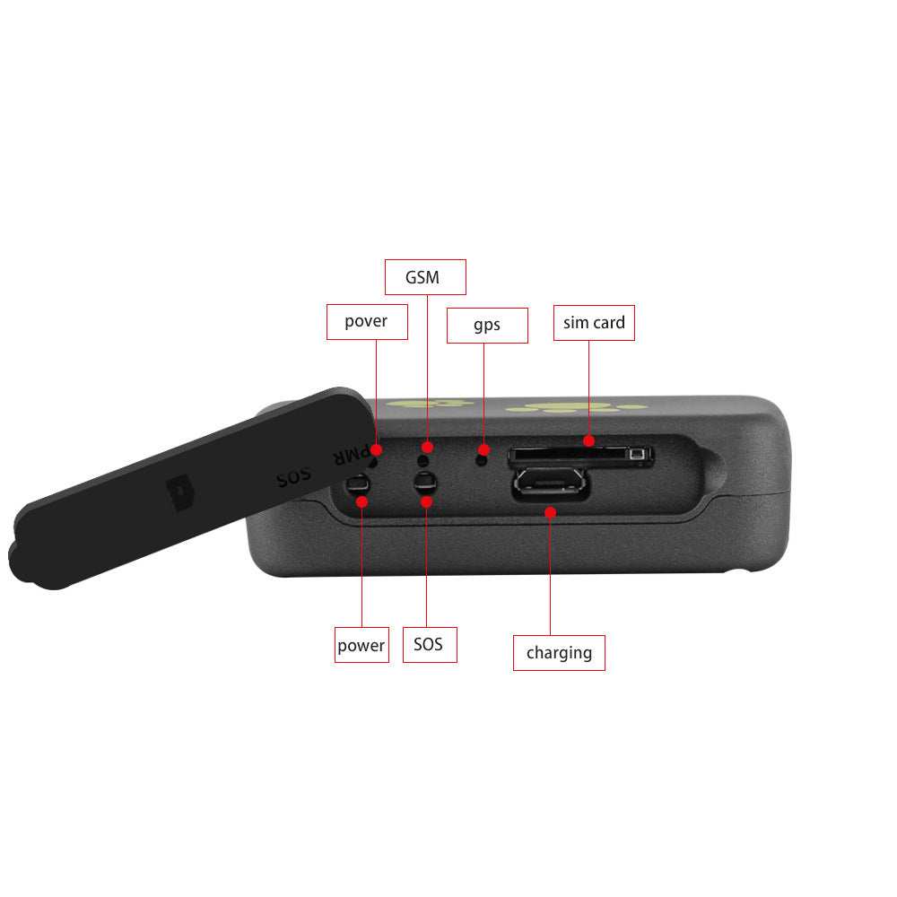 Pet PVC Material GPS Tracker Anti-lost