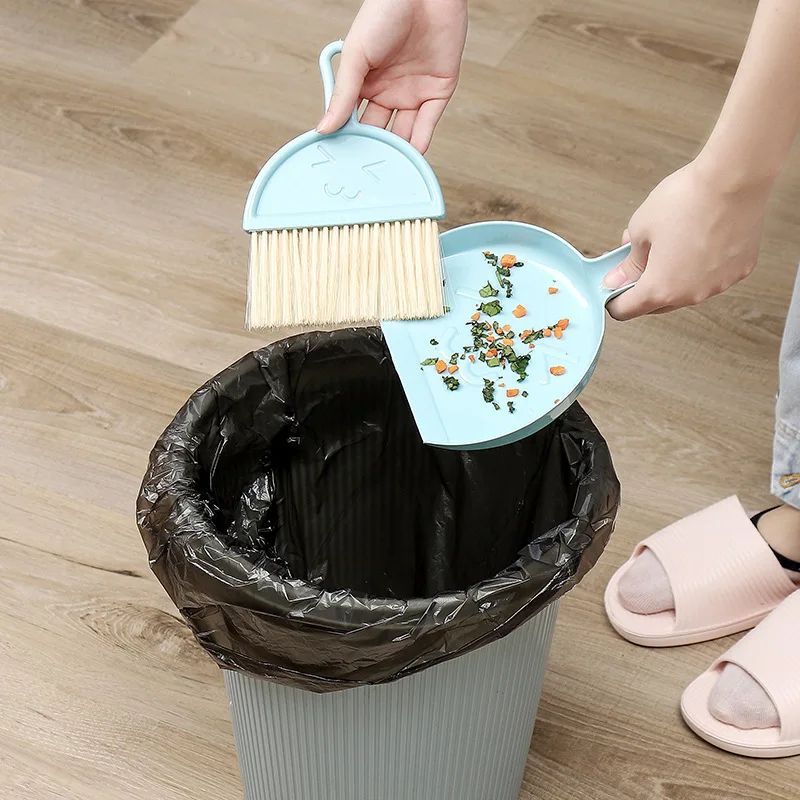 Desktop Cleaning Brush Broom And Dustpan Set Desktop Sweeping Garbage Shovel Table Household Cleaning Tools