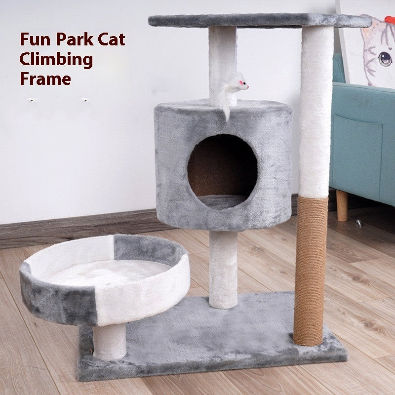 Cat Nest Cat Scratch Board Cat Tree Cat Climbing Frame Pet Supplies