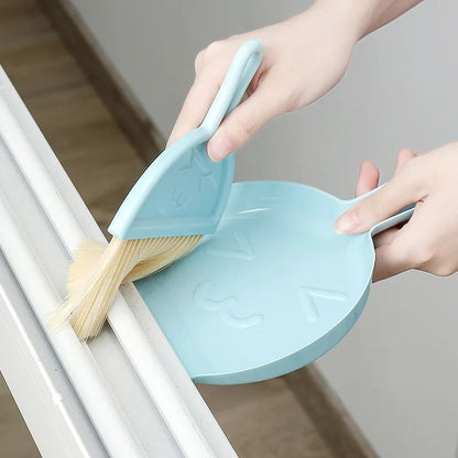 Desktop Cleaning Brush Broom And Dustpan Set Desktop Sweeping Garbage Shovel Table Household Cleaning Tools