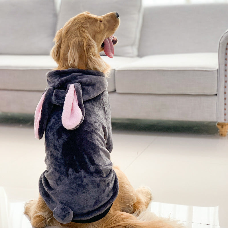 寵物狗黃金獵犬服裝老虎寵物服裝