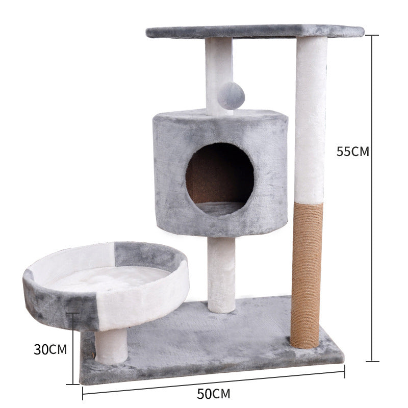 Cat Nest Cat Scratch Board Cat Tree Cat Climbing Frame Pet Supplies