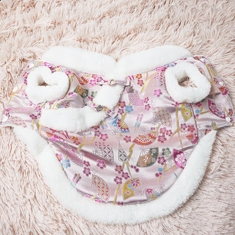 New Year Pet Cotton Clothes Thicken And Keep Warm