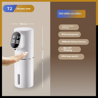 USB rechargeable soap dispenser