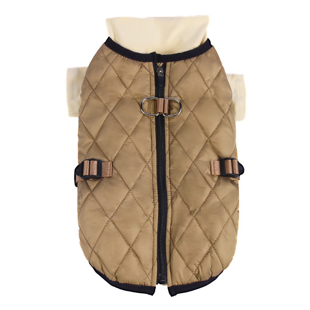 Winter Dog Clothes Warm Two-piece Suit