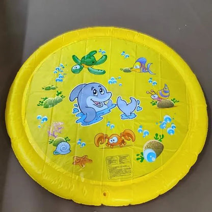 Dog Play Mat - Summer Outdoor Pool Backyard Fountain