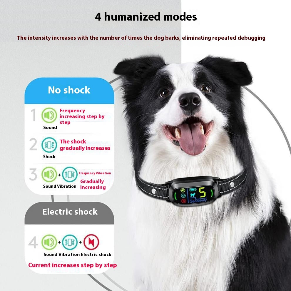 Anti-bark Nuisance Artifact Prevent Dog Barking Automatic Stop Device Electric Shock Collar Bark Stopper