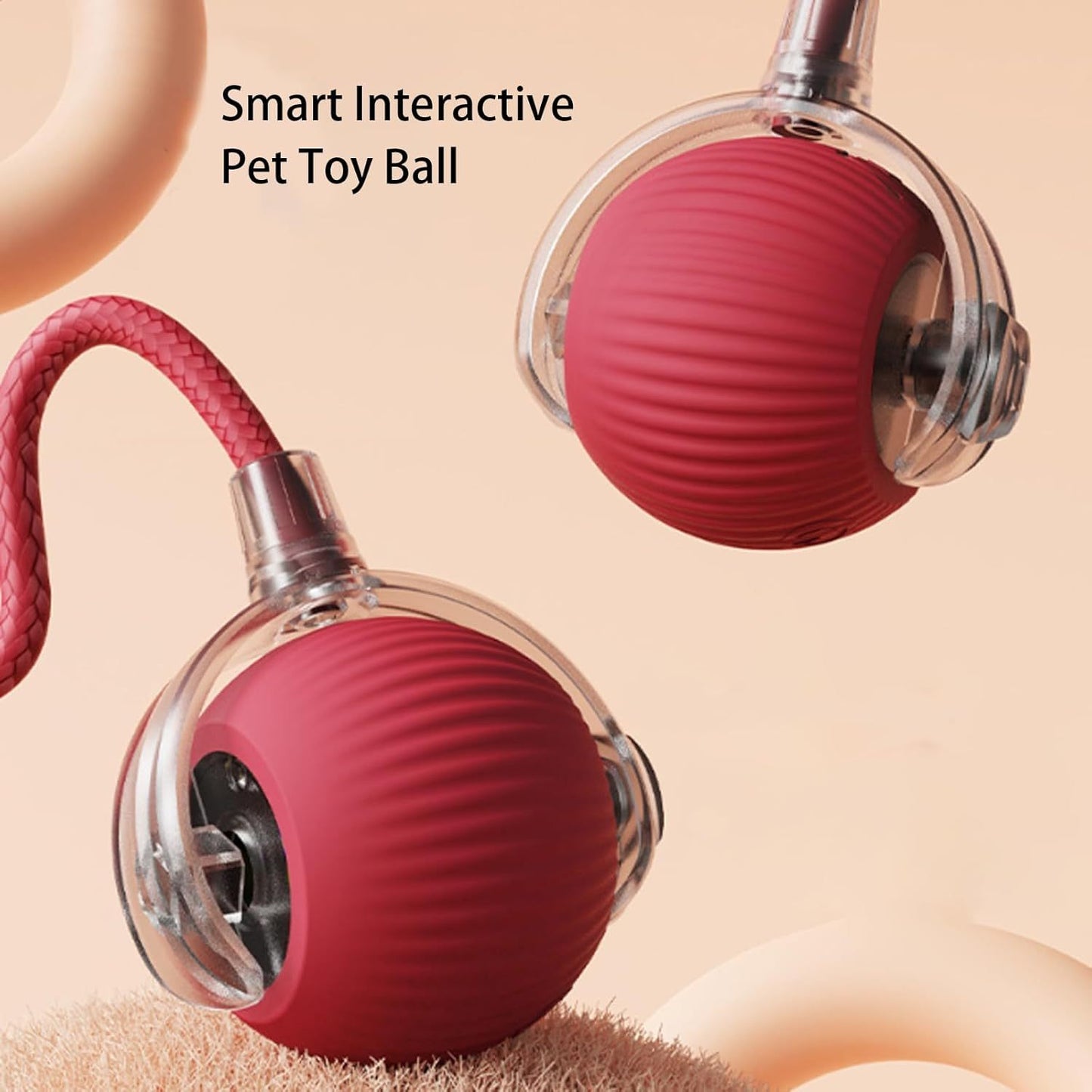 Automatic 360° Rotating Cat Rolling Ball - 2025 Upgrades