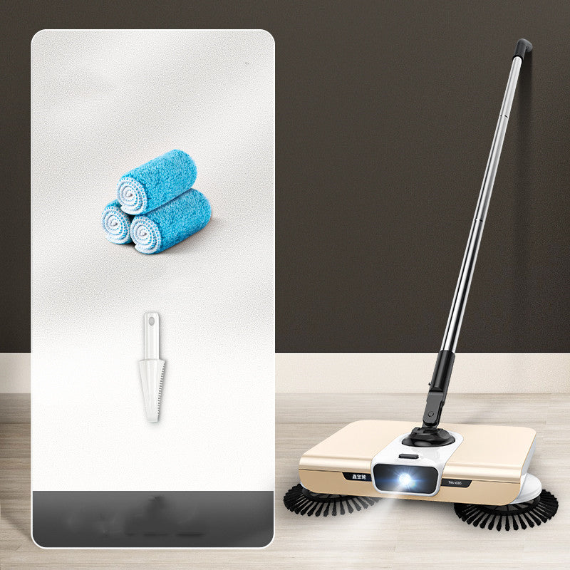 Hand Push Sweeper Broom Wiper, Mopping