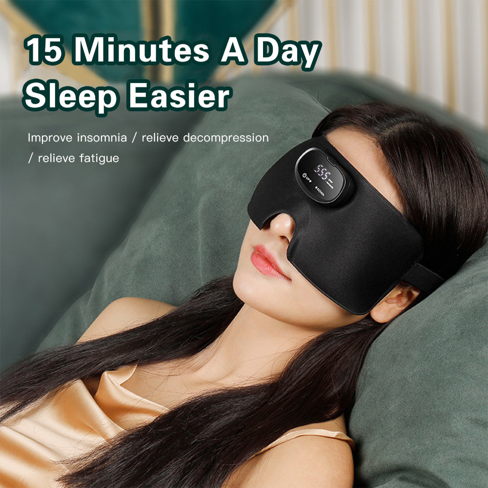 放鬆安心助眠智慧眼罩