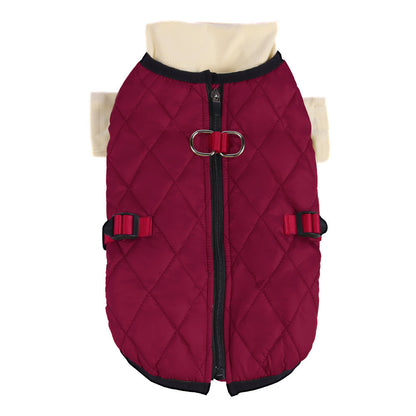Winter Dog Clothes Warm Two-piece Suit